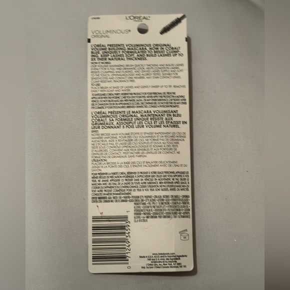 L'Oreal Voluminous Mascara in Bold Blue - Picture 2 of 2
